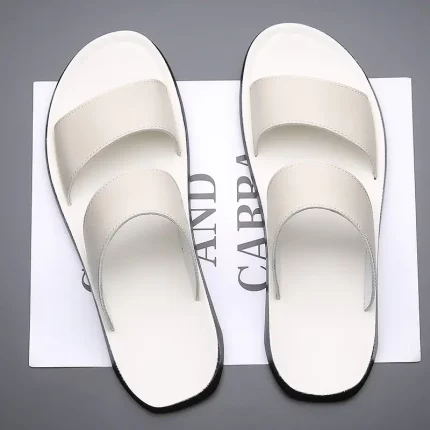 Men's Slippers: Trendy Summer Style, Lightweight Indoor/Outdoor Dual-Use Slip-Ons
