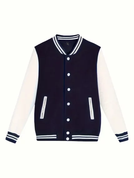 Comfortable, Mixed-color And Stylish Baseball Jackets, Suitable for Personal